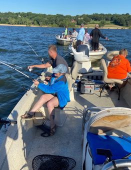 Captain Marty’s Guide Service Xpress Alumaweld boat