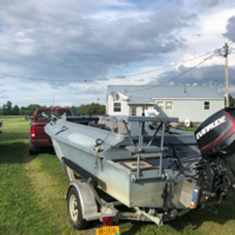 North Wind Curls Duckwater boat