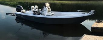 Skinny Water Charters Blue Wave boat