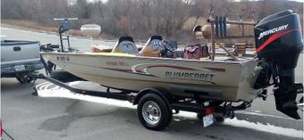 Angler's Edge Guide Service AlumaCraft Boat