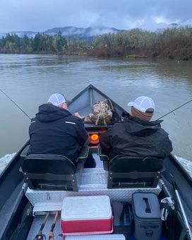 Zach Hancock Outfitters Umpqua Marine Boat