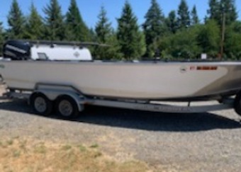 Reel Fast Fishing Alumaweld Columbia Boat