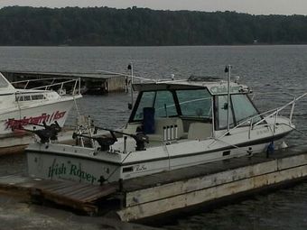 Irish Rover Sportfishing Penn Yan 265 hard top Pro Hunter Boat