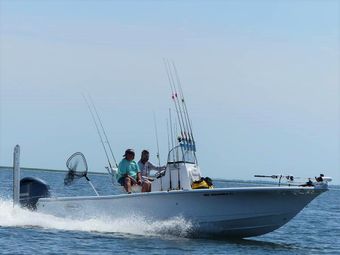 Keep Castin' Charters Sea Hunt BR22 Boat