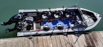 Rob's Greenwater Guide Service Willies Raptor Boat