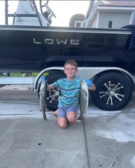 Knockin Bottom Fishing Charters Lowe Boat