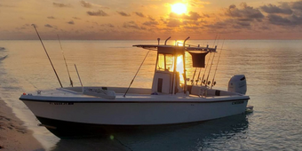  Scales & Tails Saltwater Adventures Contender Boat