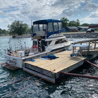 Fish-X-TC Charter Fishing Experience Chris Craft Commander boat