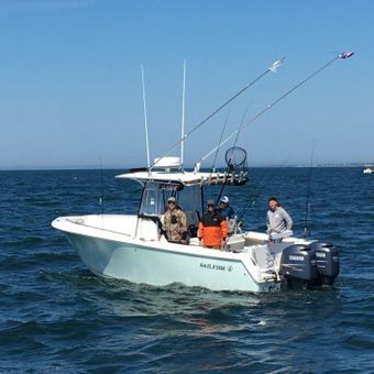 Between Alarms Charters Sailfish center console Boat