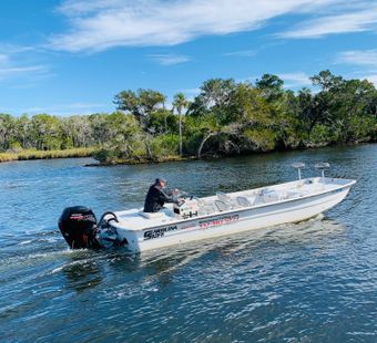 Capt. Duane Tibbetts Carolina Skiff Boat