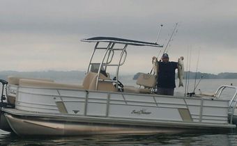 Cherokee Lake Fishing Charter Sun Chaser boat