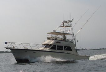 Reel Chill Charter Hatteras Boat