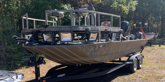 Hell on Reels Guide Service Grisslie Boat