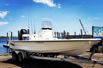 Rising tide fishing Mako Boat