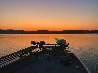 Lance Hughey Crappie Guide Service Ranger Boat
