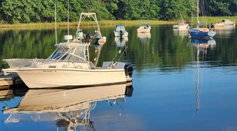 Little Falls Fishing Charters Trophy Boat