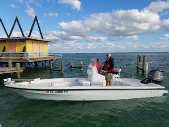 Miami Inshore Fishing Charter Islamorada Boat Works Bay boat boat