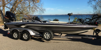 Traverse City Bass Destination Charters Ranger Boat