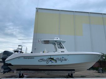 Salty Hooks Fishing Everglades boat