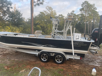 Chums Guide Service Carolina Skiff Boat