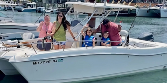 Running Tide Charters Catamaran Boat
