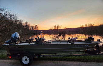 Blake On The Lake Fishing Charters Alumacraft Boat