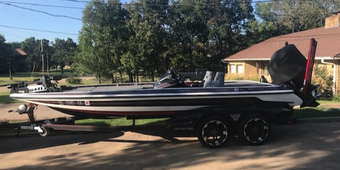 Saccaro's Guide Service Skeeter Boat