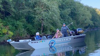 Miller’s Sportfishing Alumaweld Boat