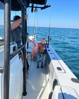 In Too Deep Charters Angler Boat