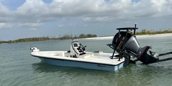 Flatfin Fishing Charters Maverick Boat