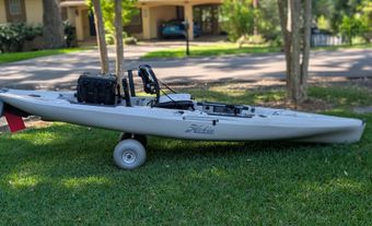 Pedal Driven Kayak Fishing Charters Hobie Outback Boat