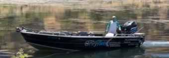 OnlyFins Guide Service Alumweld Boat