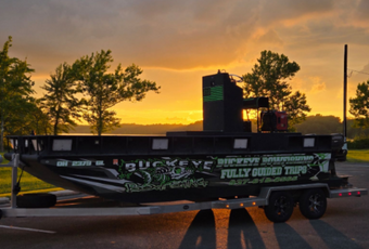 Buckeye Bowfishing Train View Customs Boat