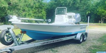 Chasing Dots Blazer Bay 2200 Boat