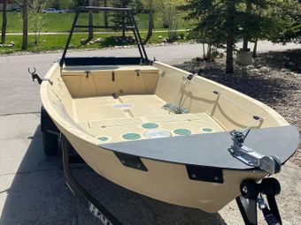 Kc Flats Co Hog Island Skiff boat