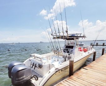Chase The Blue Charters Century (Center console) boat