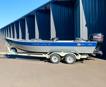 Chicken Little’s Guide Service Fishrite boat