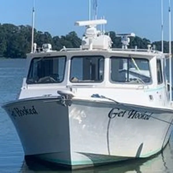 Get Hooked Charters Evans’s Boat