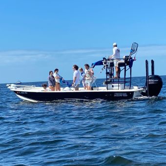 Inshore Pursuit Fishing Charters Carolina Skiff boat