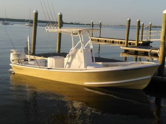Captain Ted Nesti Fishing Charters Hanson skiff boat