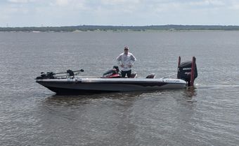 Fish Hard Guide Service Ranger Boat