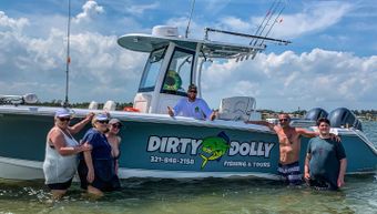 Dirty Dolly Fish Company Sea Hunt (Center console) boat