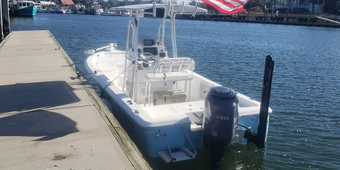 Silver Beard Charters Sea Hunt Boat