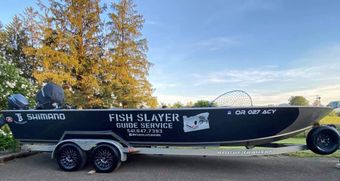 Fish Slayer Guide Service Alumaweld Columbia Boat