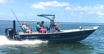 Escape Charters Blazer Bay boat