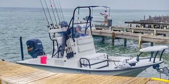 Captain Lee ’s SPI Fishing Charters Shallow Sport Boat