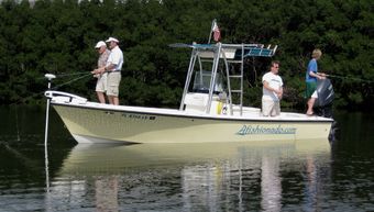 Afishionado Guide Services, Inc. Sheaffer Boat