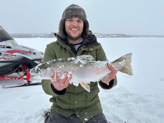 ProWest Fishing Polaris Snowmobile