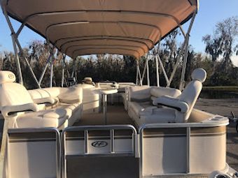 Aquatic Tour and Guide of Florida Harris Boat