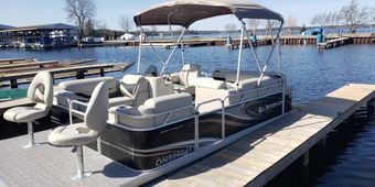 On The Line Fishing Adventures Pontoon Boat